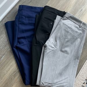 Set of 3 express dress pants